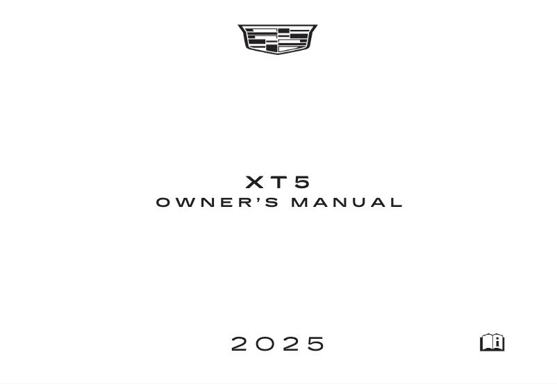 Image de la première page du manuel de l'appareil XT5 (2025)