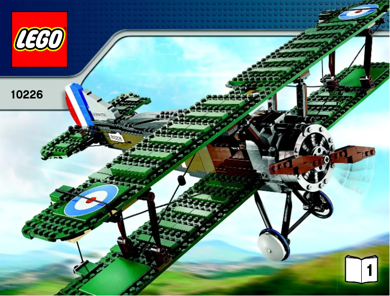 Page 1 de la notice Manuel utilisateur Lego Creator Expert 10226