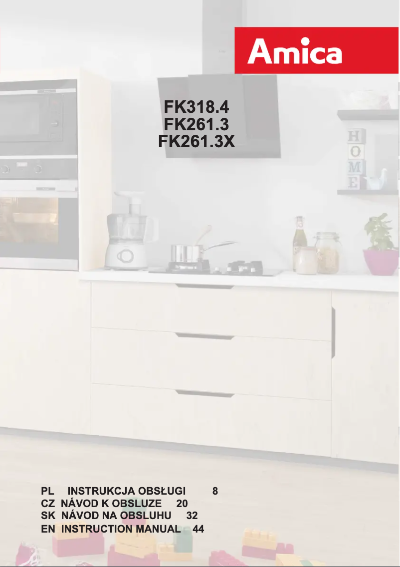 Página 1 del manual Manual de usuario Amica FK261.3X