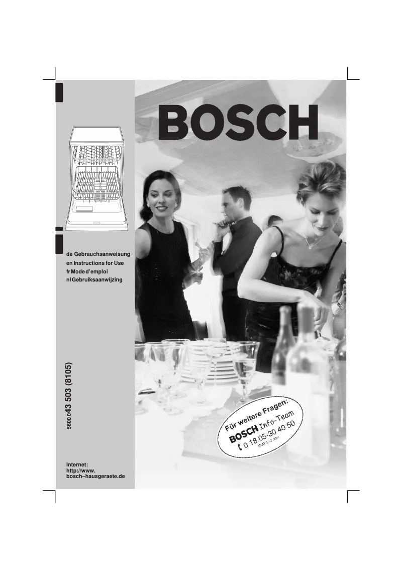 Page 1 de la notice Manuel utilisateur Bosch SGI4362
