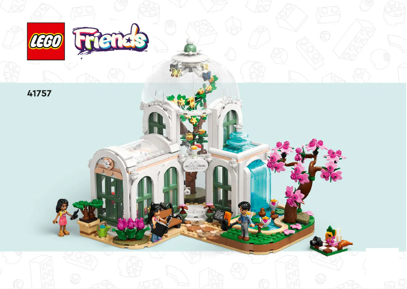 Page n°1 - Manuel utilisateur Lego Friends 41757