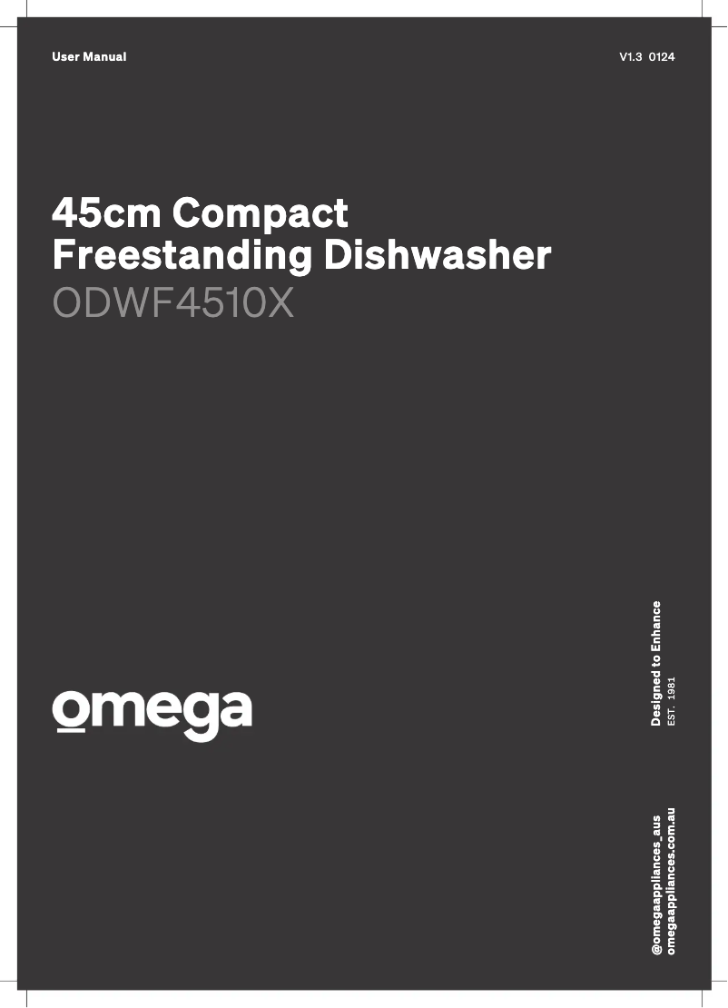 Page n°1 - Manuel utilisateur Omega ODWF4510X