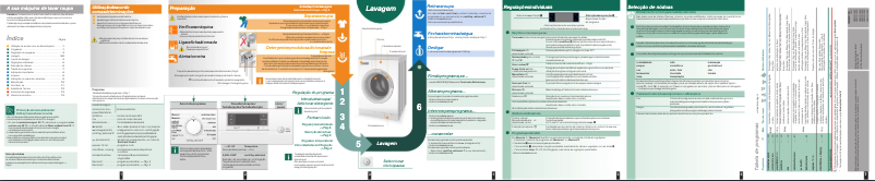 Image de la première page du manuel de l'appareil WM14S74XEE