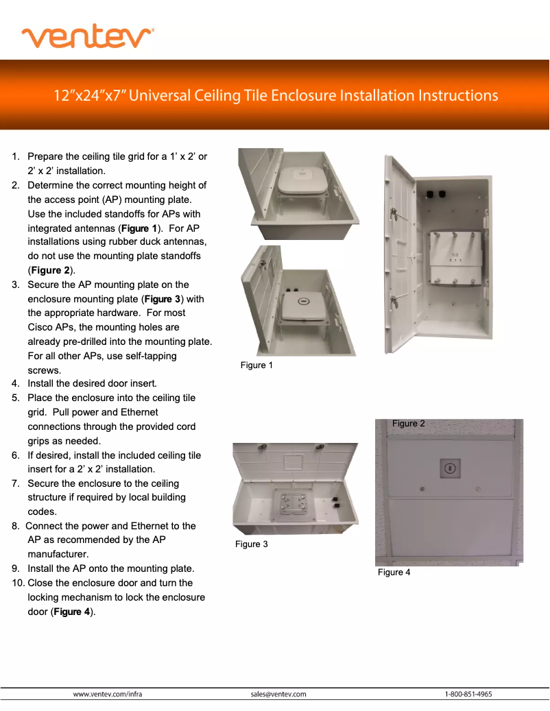 Page 1 de la notice Manuel utilisateur Ventev TW-CTEN-P