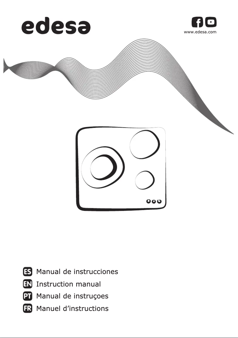 Page 1 de la notice Manuel utilisateur Edesa EIR-6331 B