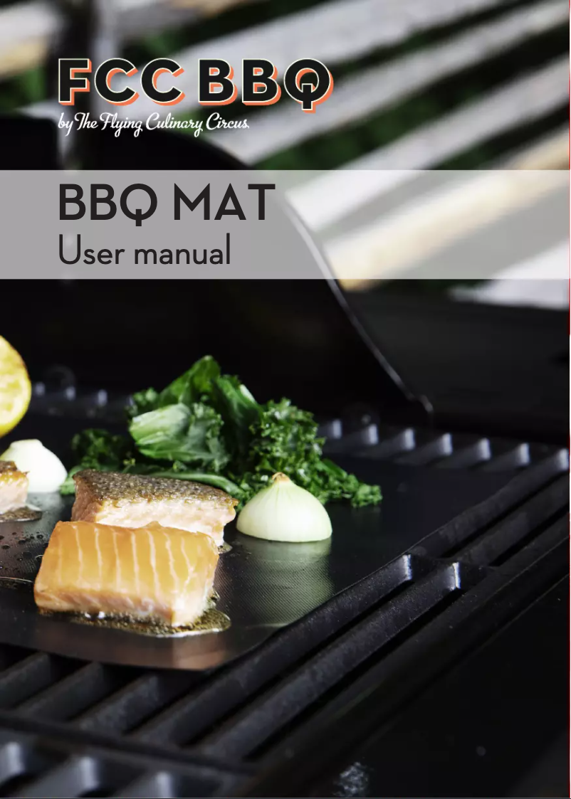 Page 1 de la notice Manuel utilisateur FCC BBQ FCC-A-10040