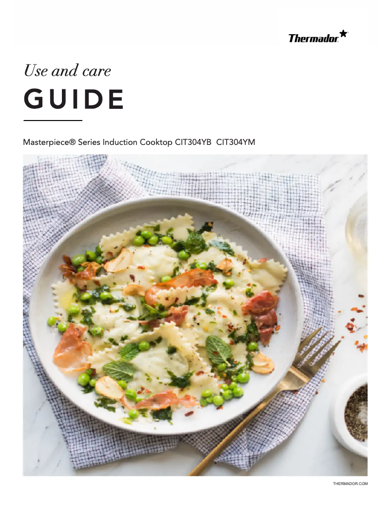 Image de la première page du manuel de l'appareil CIT304YM