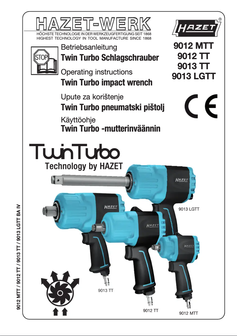 Image de la première page du manuel de l'appareil 9013 LGTT