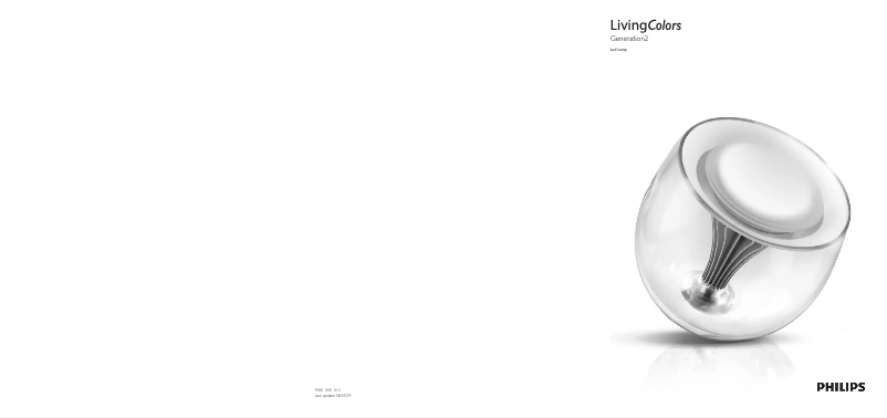 Page n°1 - Manuel utilisateur Philips PHI-84538900