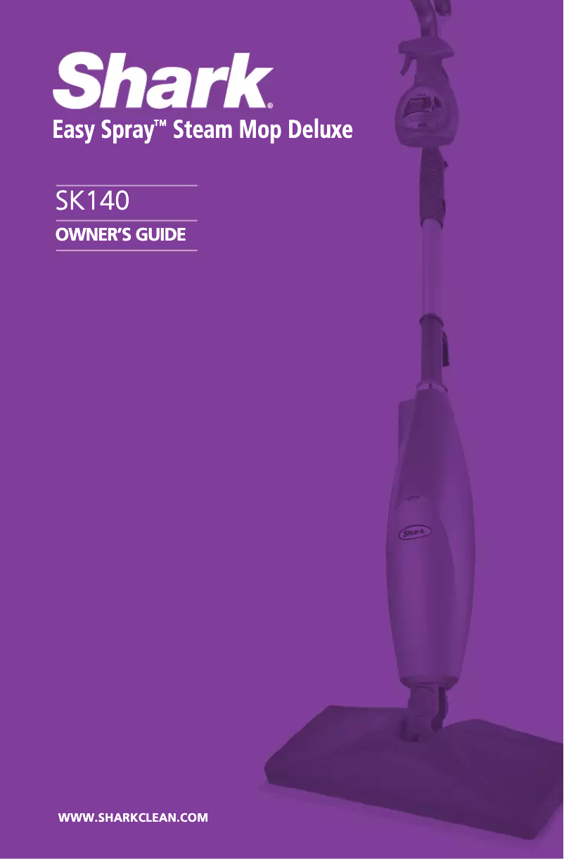 Page 1 de la notice Manuel utilisateur Shark Easy Spray SK140