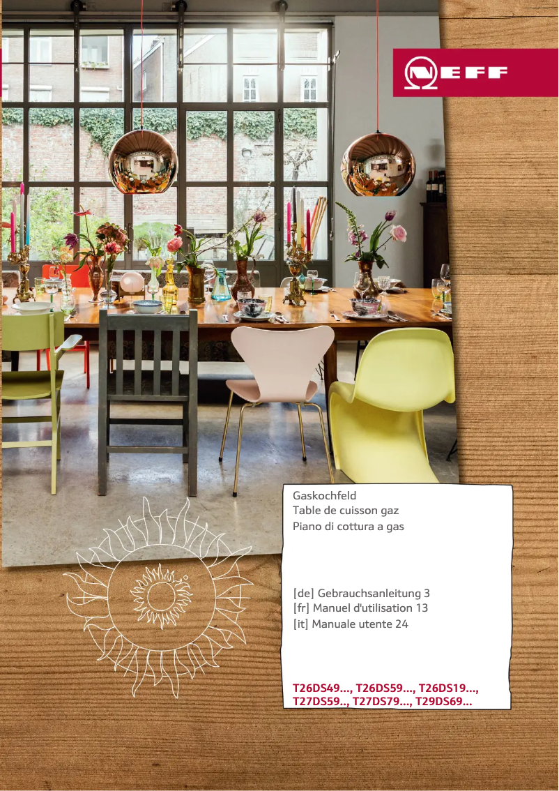 Page 1 de la notice Manuel utilisateur Neff T26DS49S0