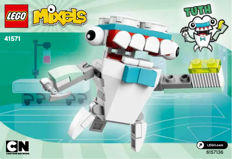 Image de la première page du manuel de l'appareil Mixels 41571