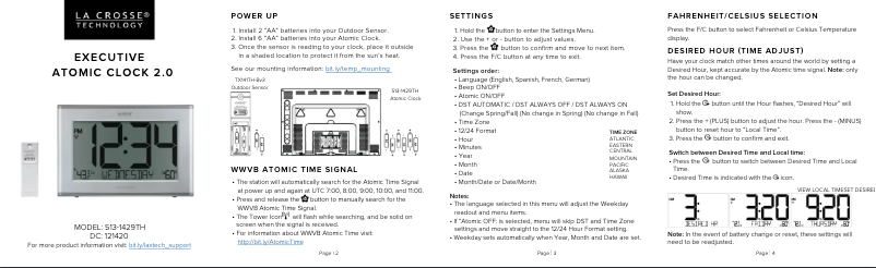 Image de la première page du manuel de l'appareil 513-1429TH