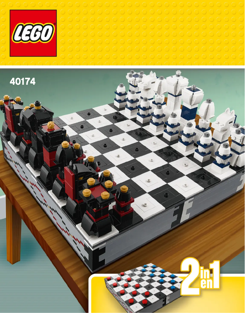 Page 1 de la notice Manuel utilisateur Lego Iconic 40174