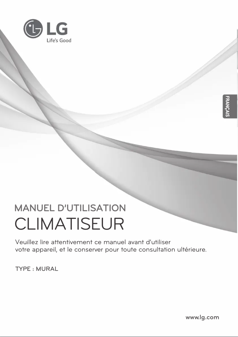 Page n°1 - Manuel utilisateur LG E09EL