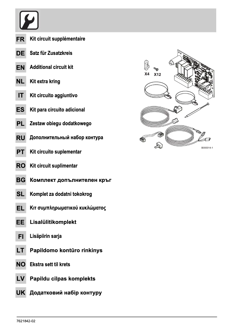 Image de la première page du manuel de l'appareil Argenta 24 GTI Condens
