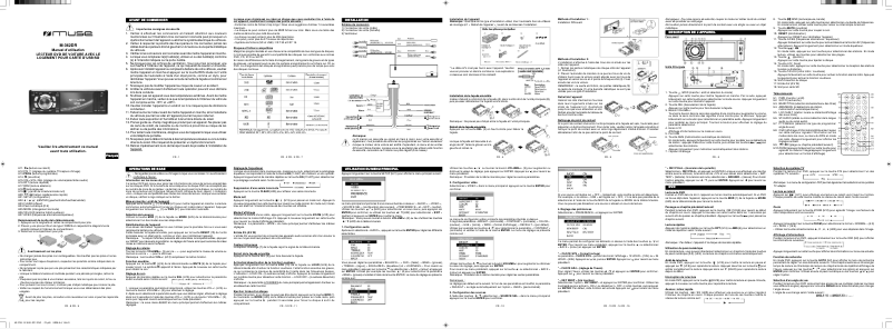 Image de la première page du manuel de l'appareil M-165 ZW