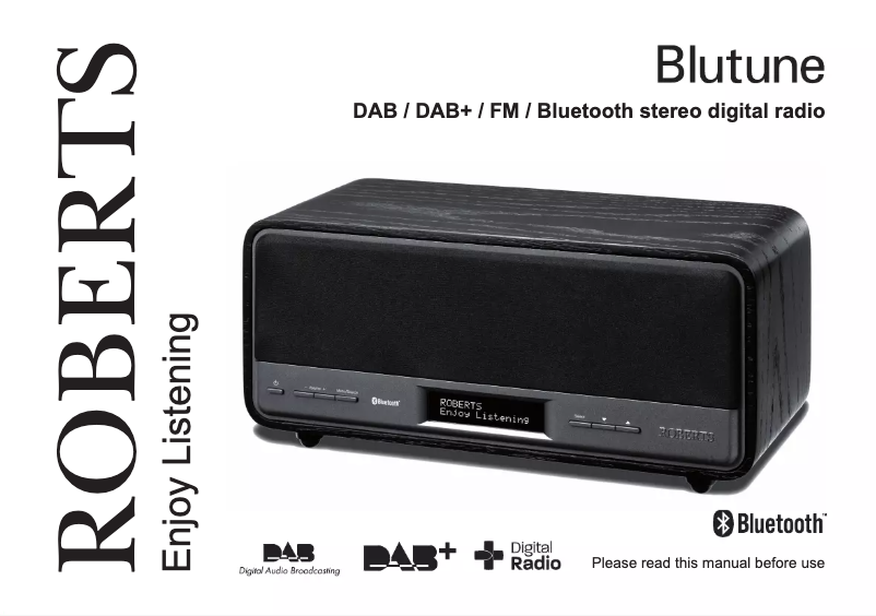 Page 1 de la notice Manuel utilisateur Roberts Blutune