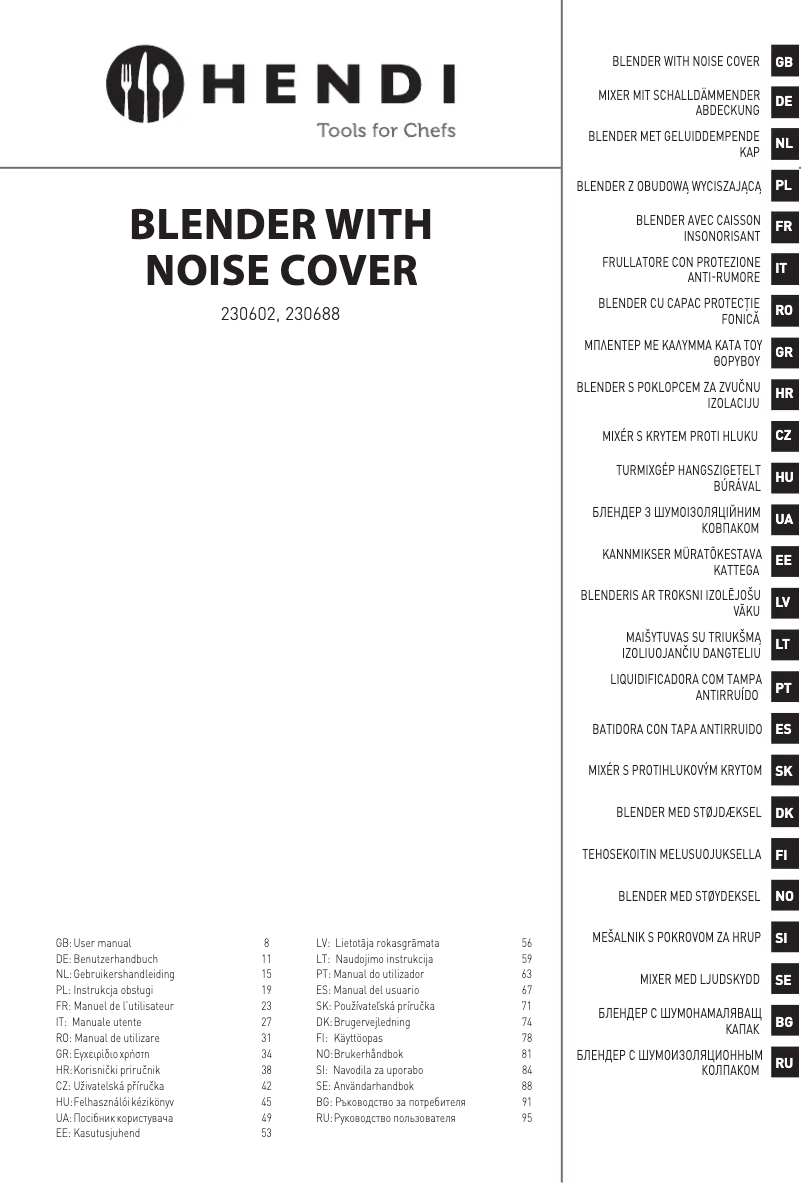 Image de la première page du manuel de l'appareil 230602