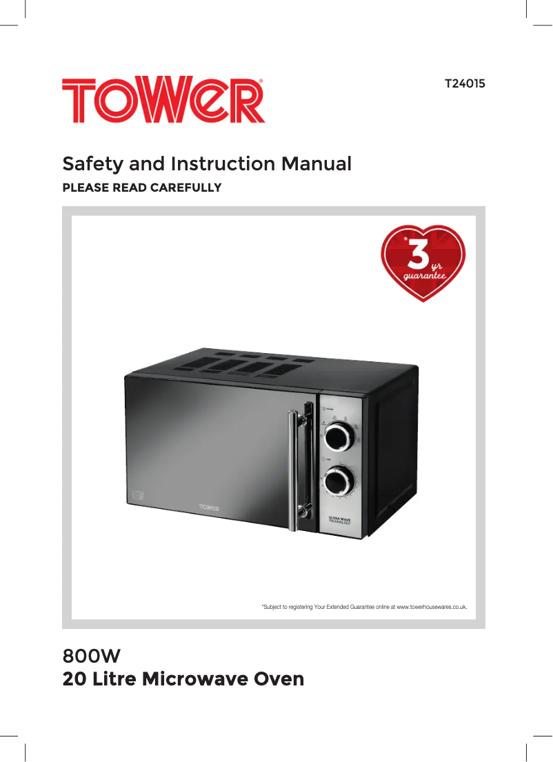 Imagen de la primera página del manual del dispositivo T24015