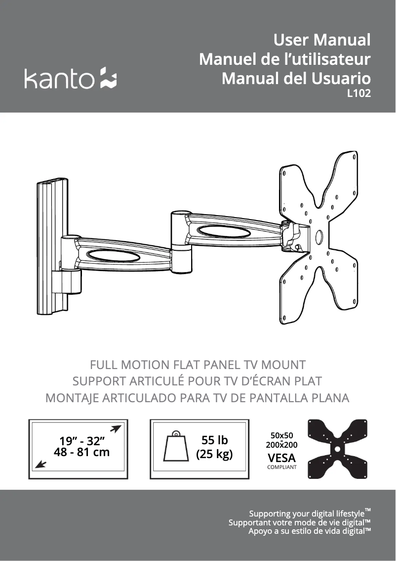 Image de la première page du manuel de l'appareil L102