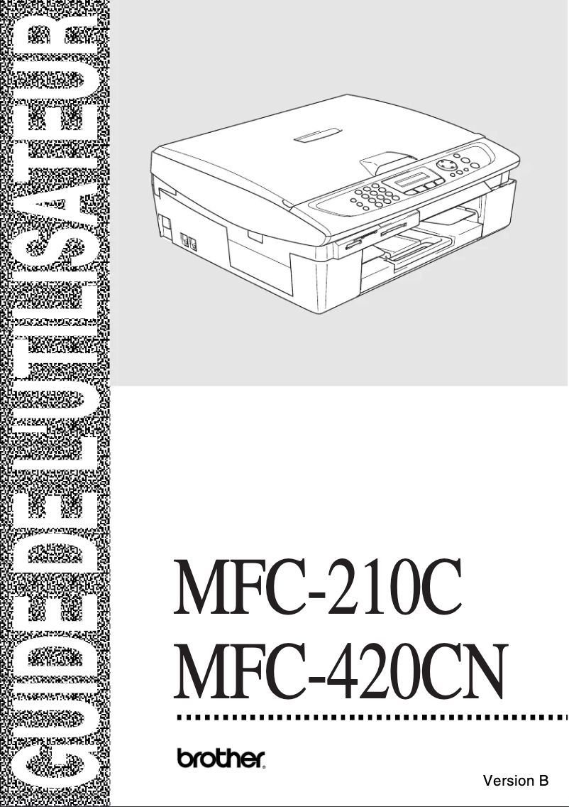 Página 1 del manual Manual de usuario Brother MFC-420CN