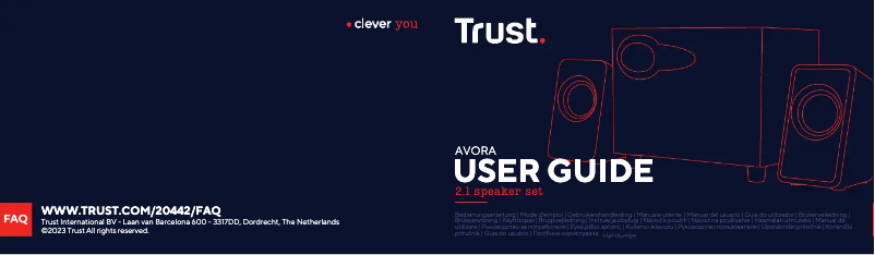 Image de la première page du manuel de l'appareil Avora 2.1