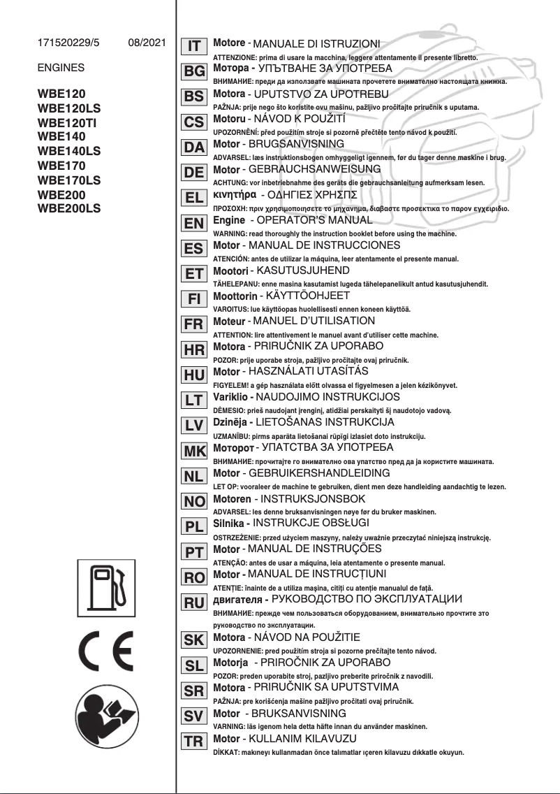 Page 1 de la notice Manuel utilisateur Stiga Combi 748 SE
