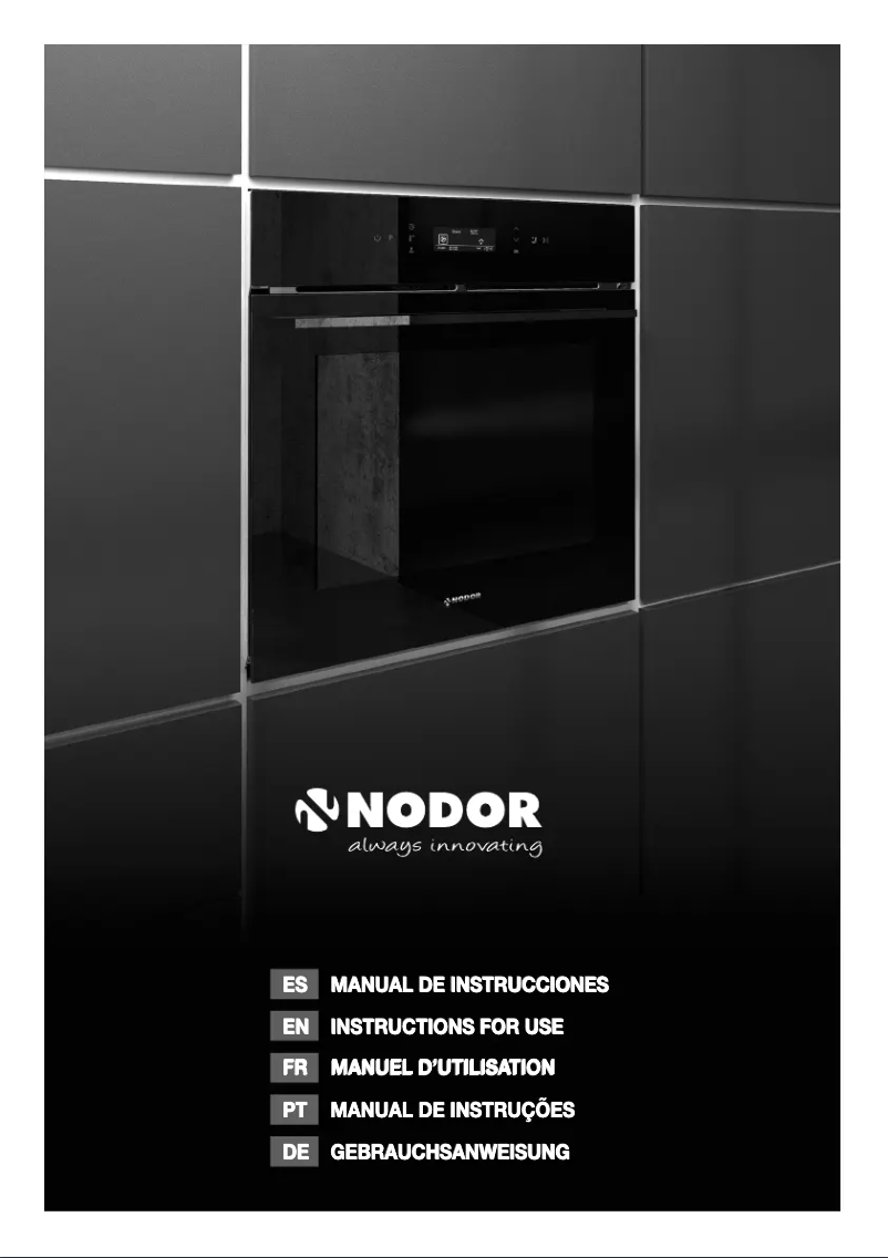 Page n°1 - Manuel utilisateur Nodor NorChef MO 6800 DB