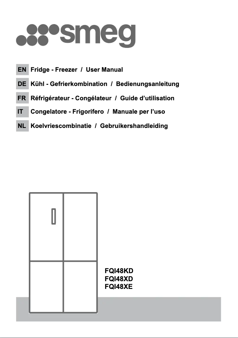 Image de la première page du manuel de l'appareil FQI48KD