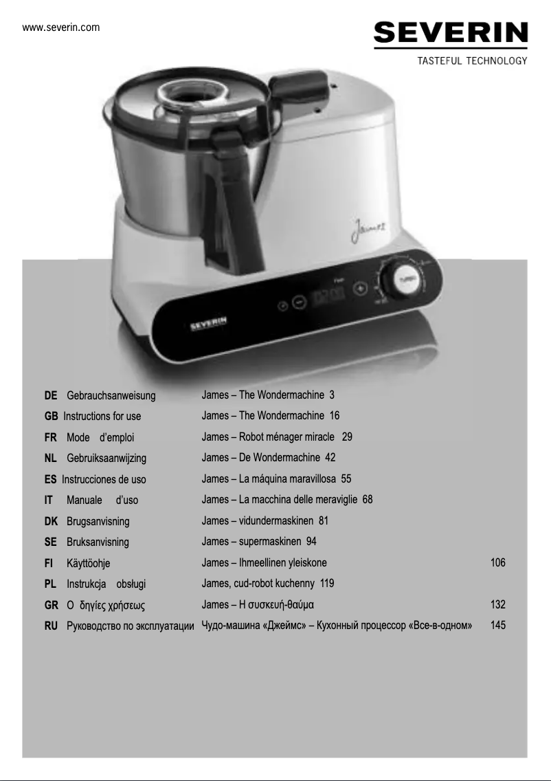 Image de la première page du manuel de l'appareil KM 3895