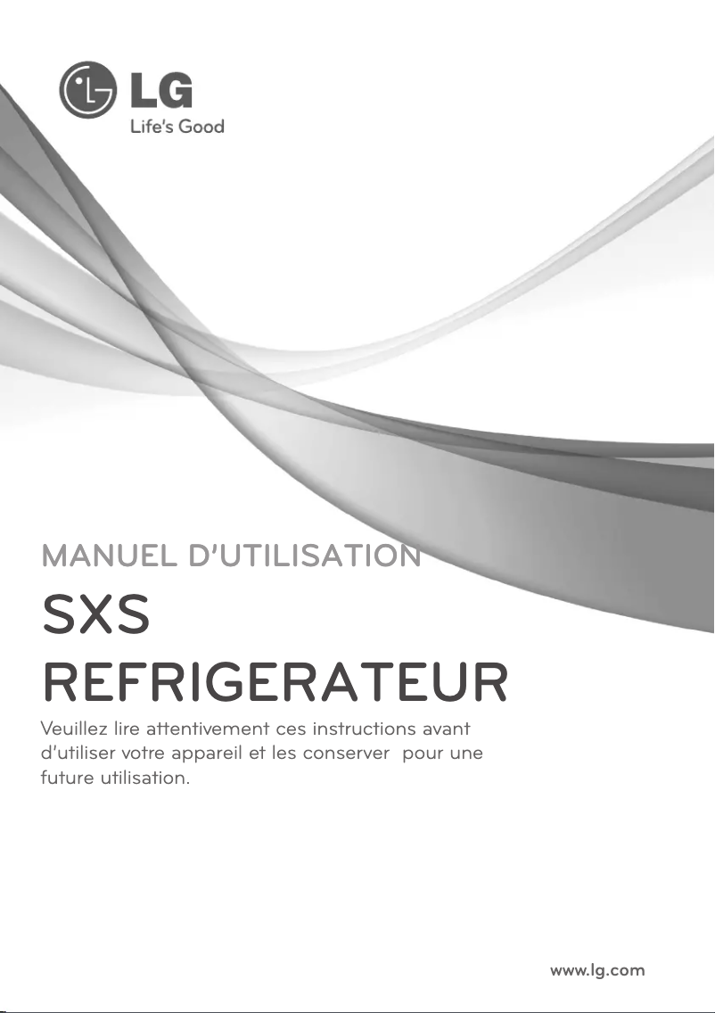 Image de la première page du manuel de l'appareil GS5163PVQV