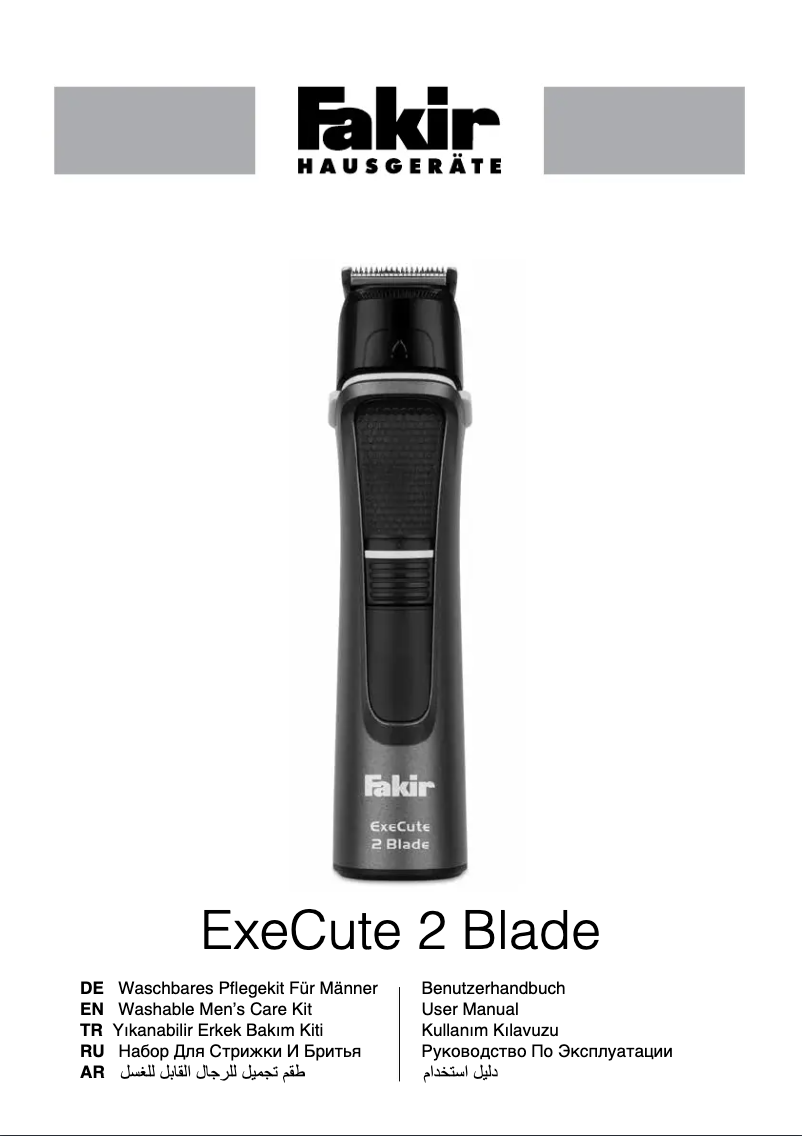 Image de la première page du manuel de l'appareil ExeCute 2 Blade