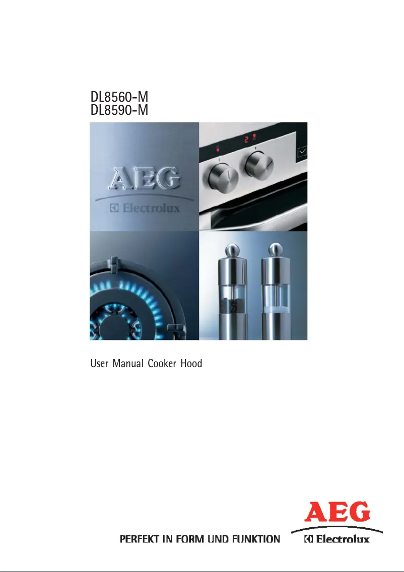 Page n°1 - Guide d'installation AEG DL8560-M
