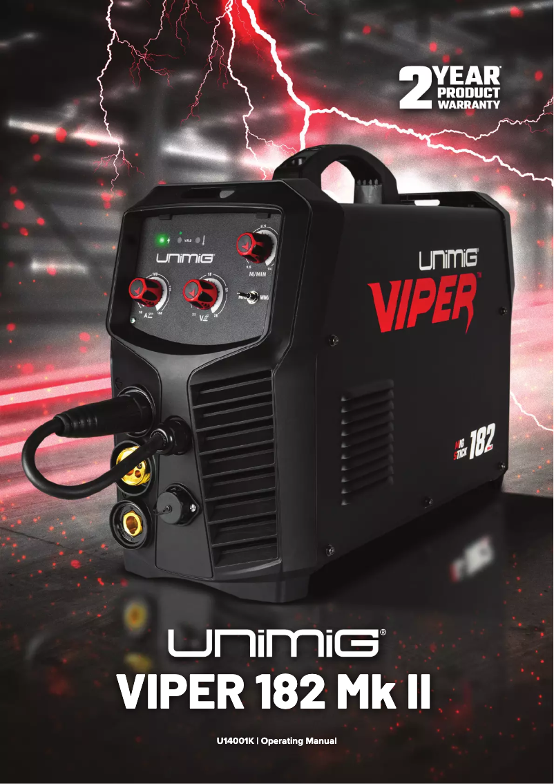 Image de la première page du manuel de l'appareil Viper 182 MK II U11002K