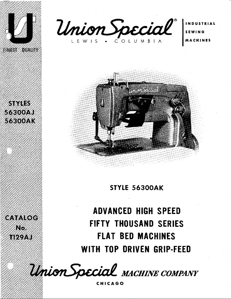 Image de la première page du manuel de l'appareil 56300AK