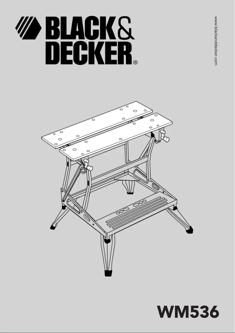 Page 1 de la notice Manuel utilisateur Black & Decker WM536