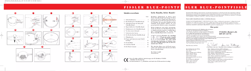 Page 1 de la notice Manuel utilisateur Fissler Bluepoint