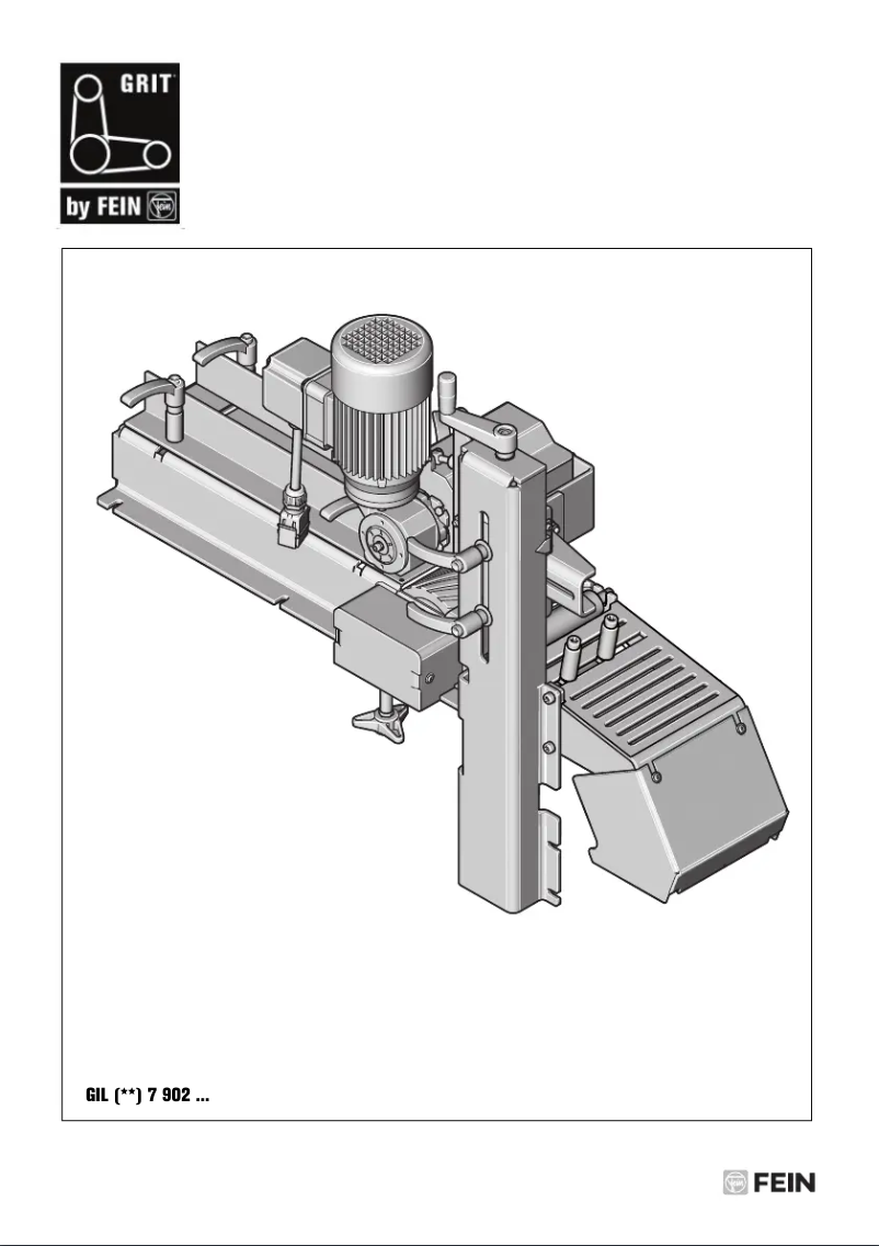 Image de la première page du manuel de l'appareil GRIT GIL
