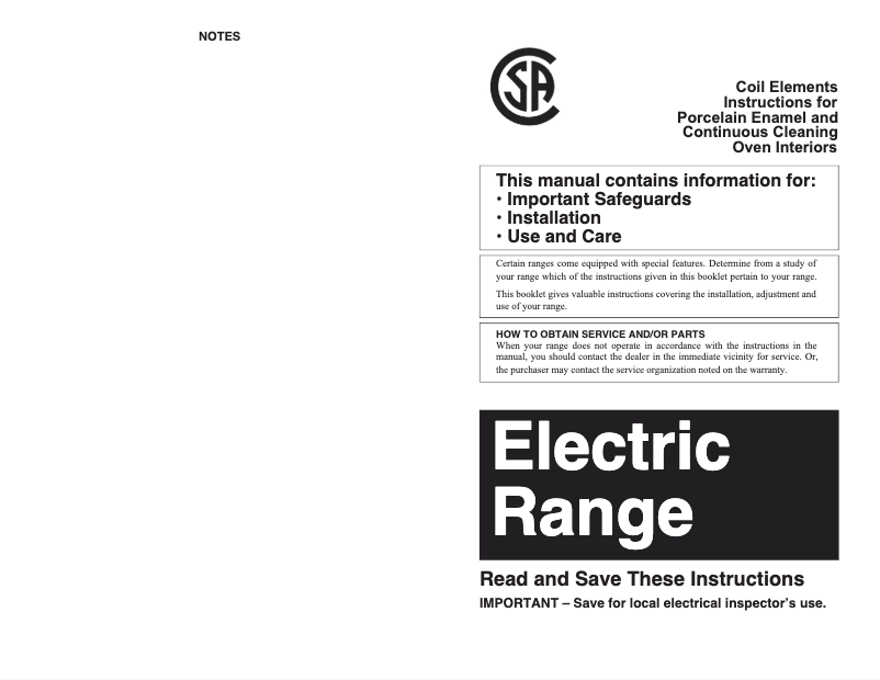 Image de la première page du manuel de l'appareil WEM610RW