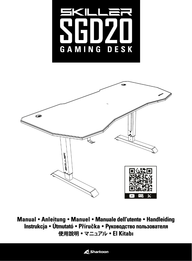 Página 1 del manual Manual de usuario Sharkoon Skiller SGD20