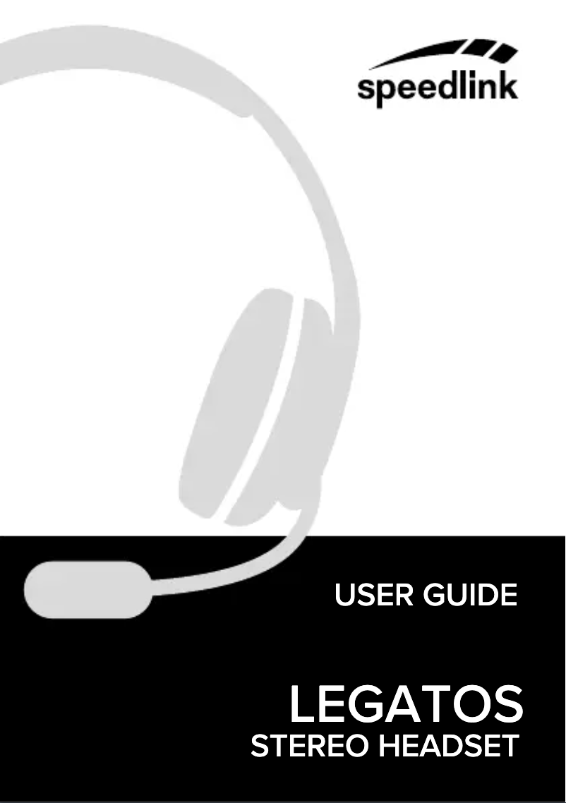 Imagen de la primera página del manual del dispositivo Legatos SL-860000-BK