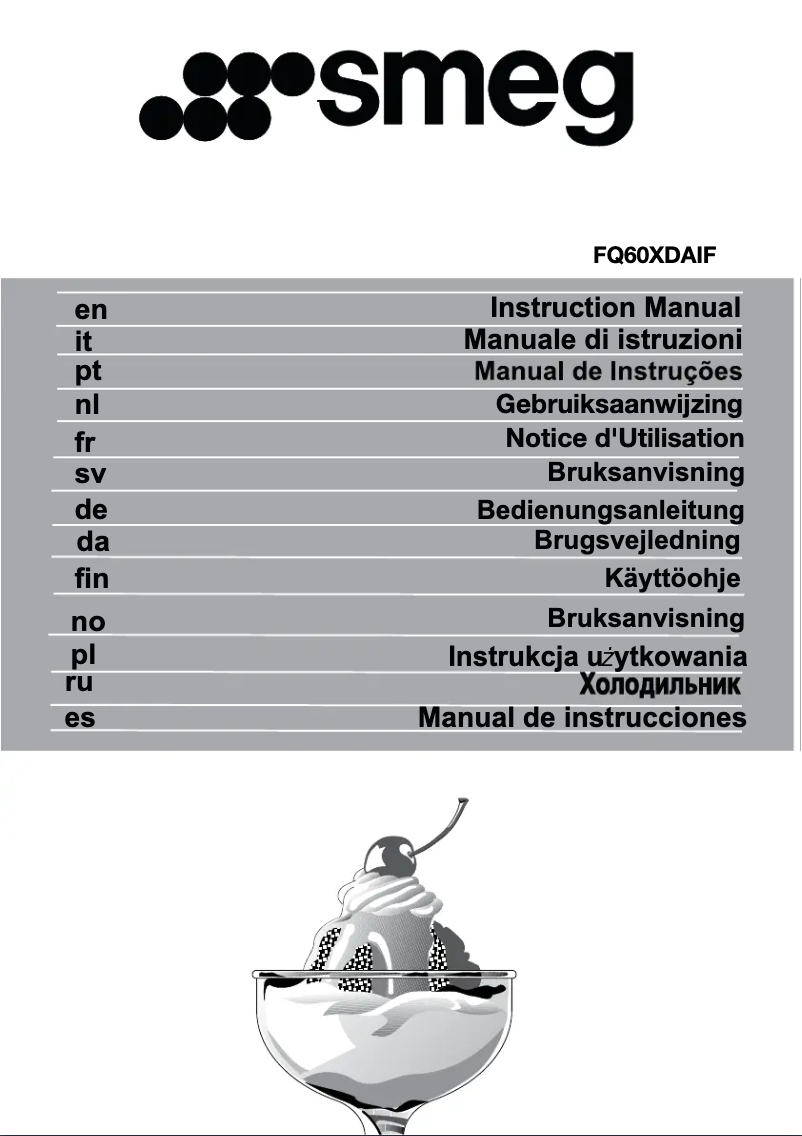 Page n°1 - Brochure Smeg FQ60XDAIF