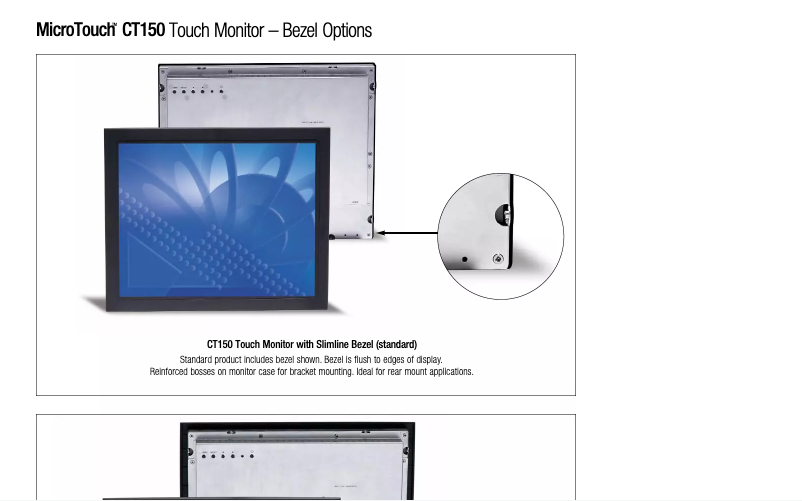 Image de la première page du manuel de l'appareil MicroTouch CT150