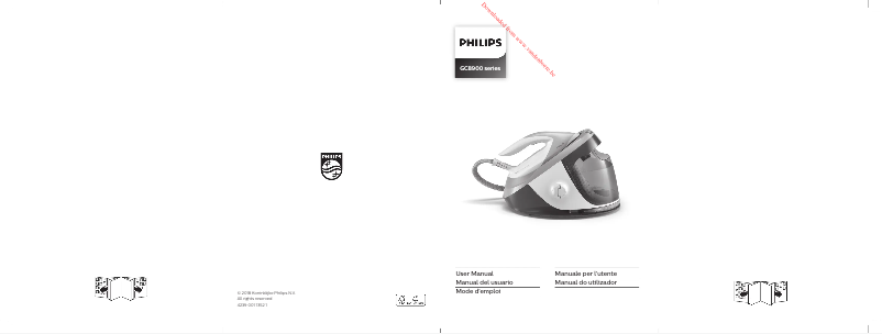 Page 1 de la notice Manuel utilisateur Philips PerfectCare Expert Plus GC8962