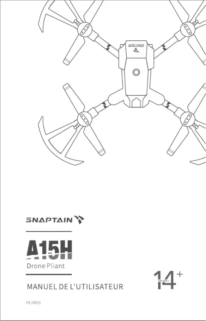 Image de la première page du manuel de l'appareil A15H