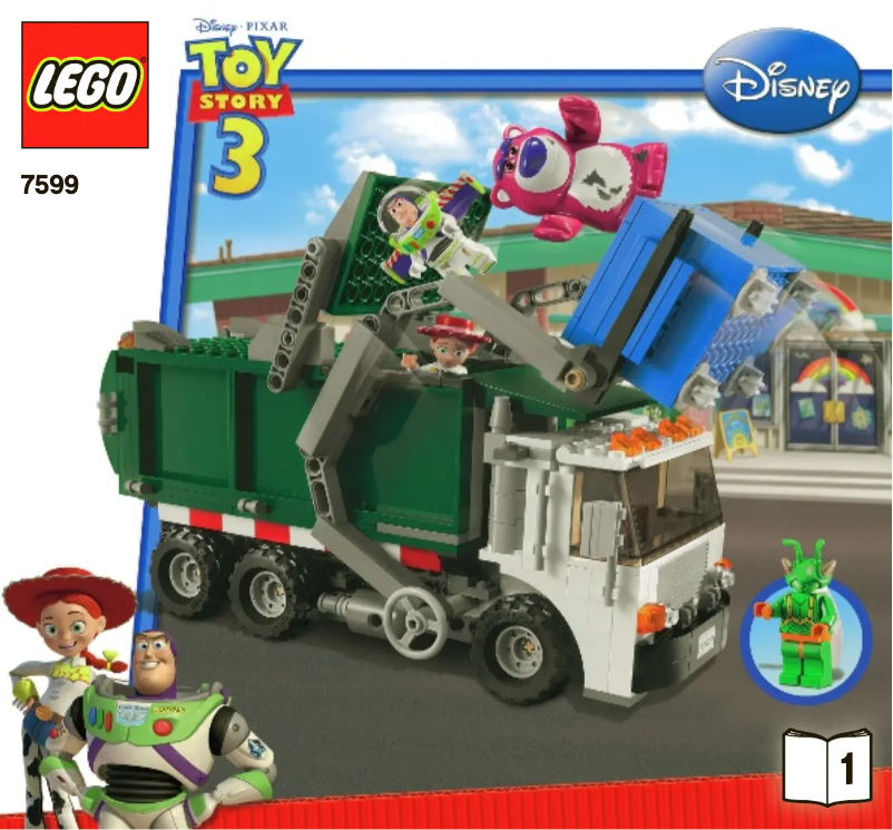 Imagen de la primera página del manual del dispositivo Garbage Truck Getaway