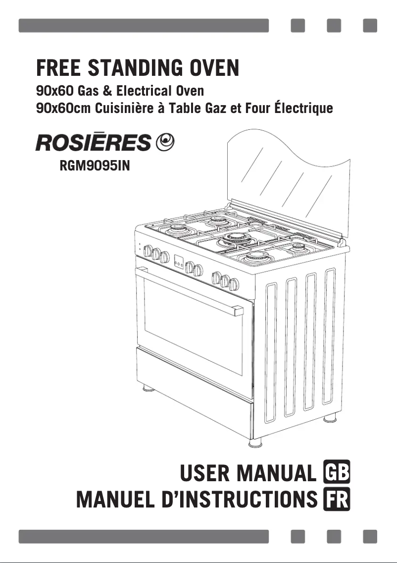 Image de la première page du manuel de l'appareil RGM 9095 IN