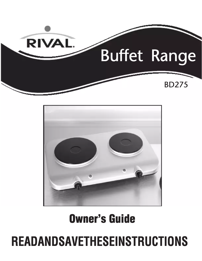 Image de la première page du manuel de l'appareil BD275