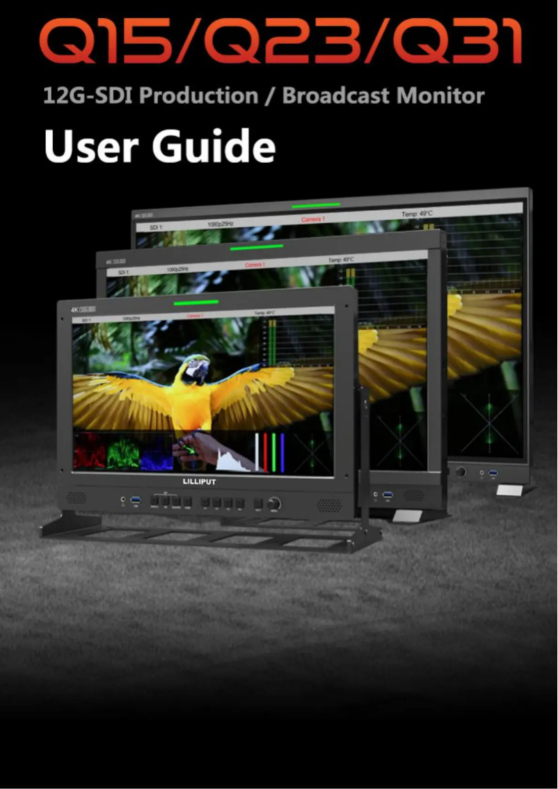 Page 1 of the manual User Manual Lilliput Q15